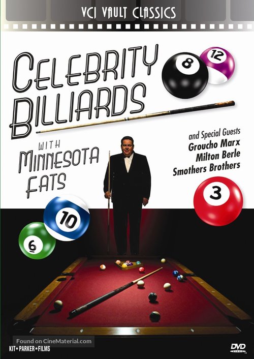 &quot;Celebrity Billiards&quot; - DVD movie cover