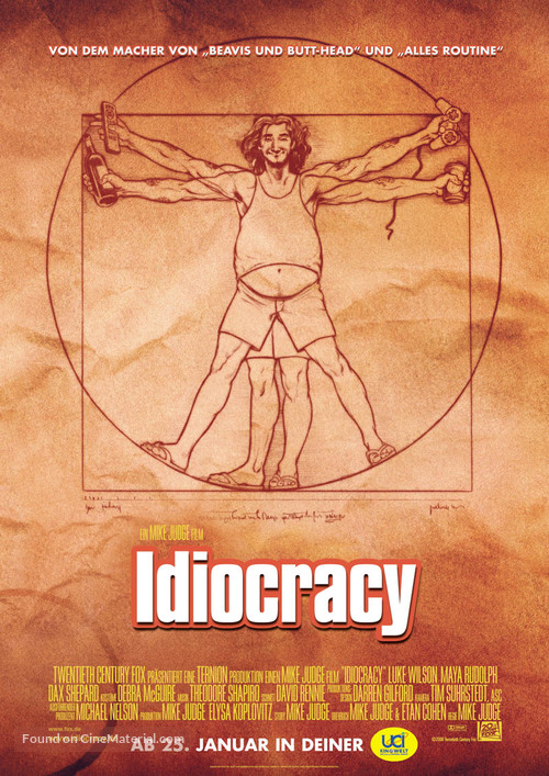 Idiocracy - German Movie Poster