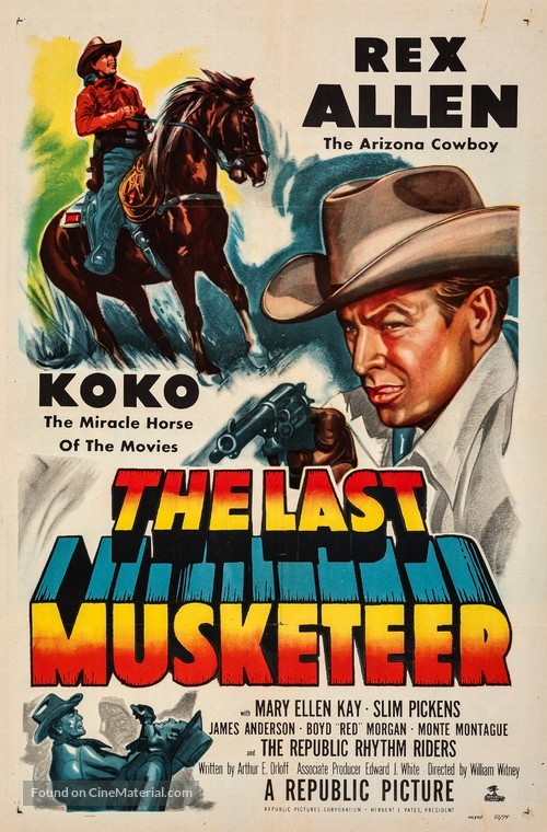 The Last Musketeer - Movie Poster