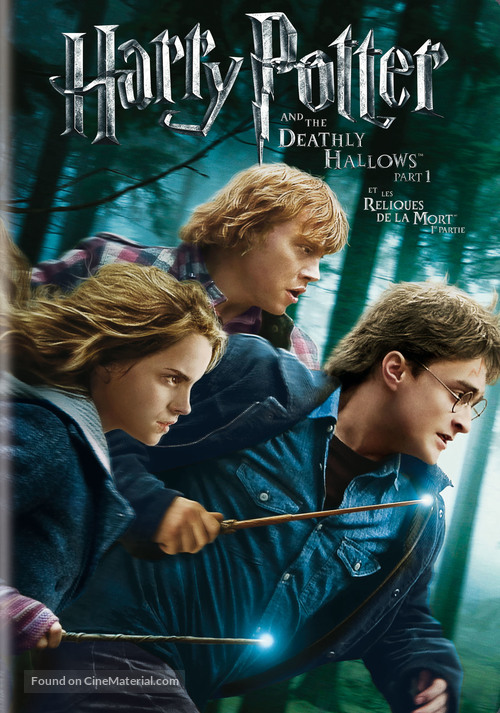 Harry Potter and the Deathly Hallows - Part 1 - Canadian DVD movie cover