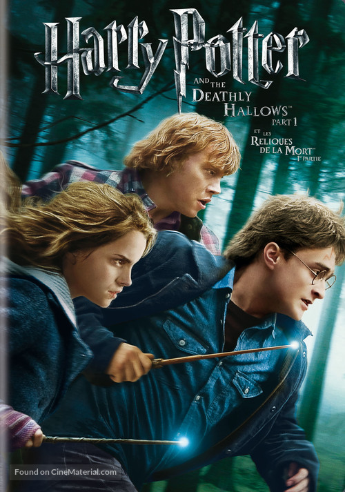 Harry Potter and the Deathly Hallows: Part I - Canadian DVD movie cover