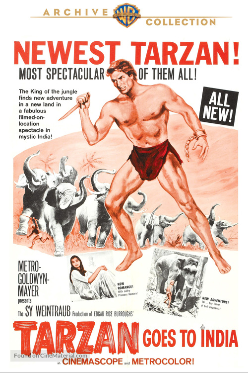 Tarzan Goes to India - Movie Cover