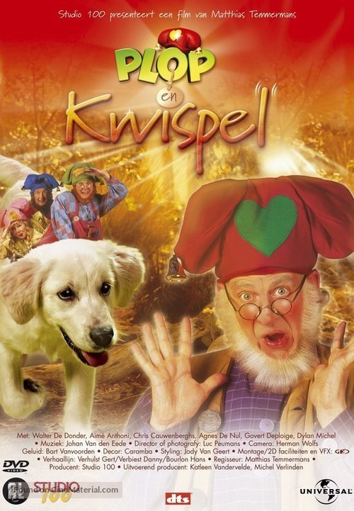 Plop en Kwispel - Belgian Movie Poster