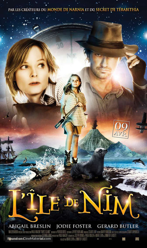 Nim&#039;s Island - French Movie Poster