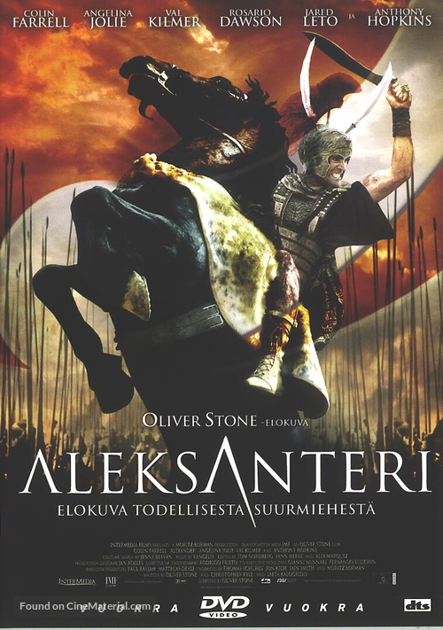 Alexander - Finnish DVD movie cover