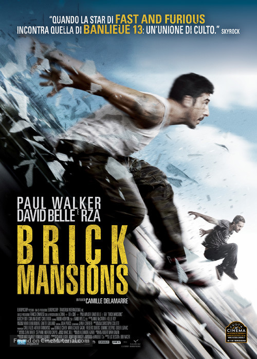 Brick Mansions - Italian Movie Poster