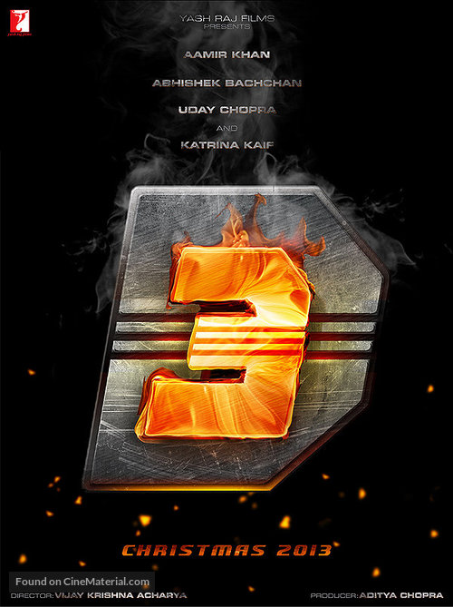 Dhoom 3 - Indian Movie Poster