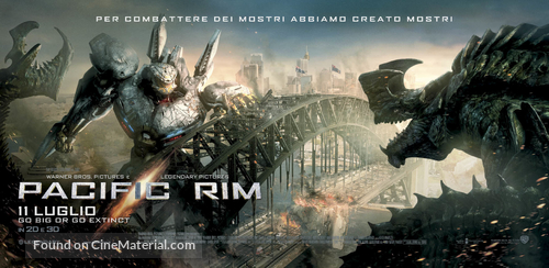 Pacific Rim - Italian Movie Poster