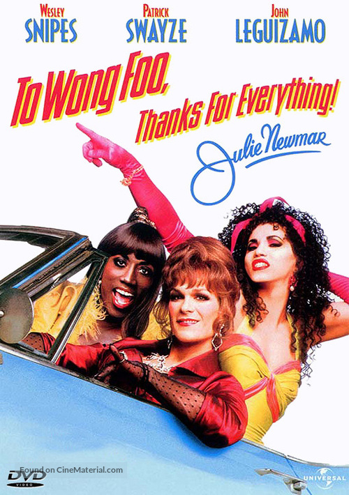 To Wong Foo Thanks for Everything, Julie Newmar - German DVD movie cover