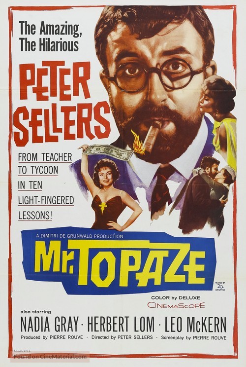 Mr. Topaze - Movie Poster