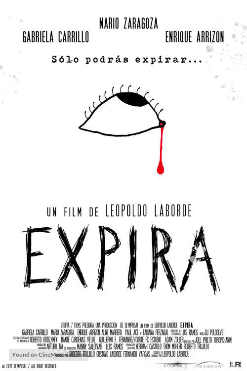 Expira - Mexican Movie Poster