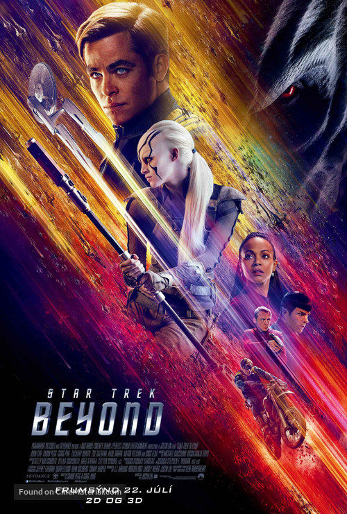 Star Trek Beyond - Icelandic Movie Poster
