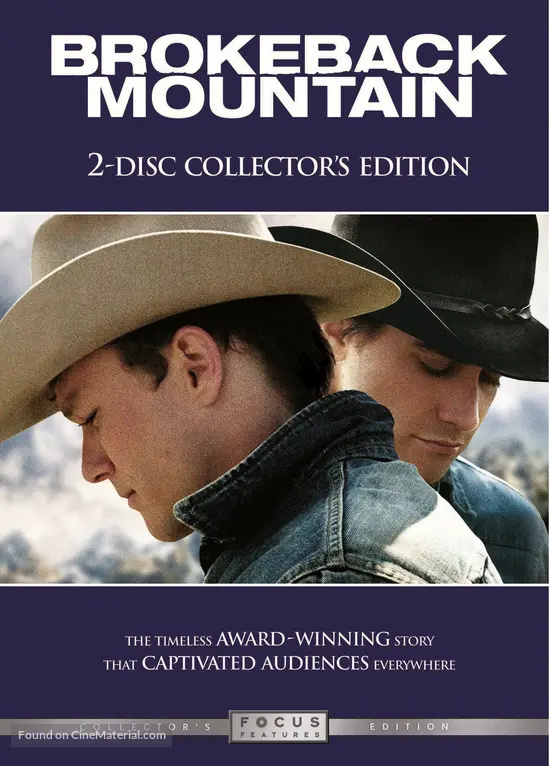 Brokeback Mountain - DVD movie cover