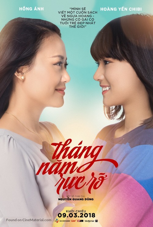 Thang Nam Ruc Ro Vietnamese Movie Poster 