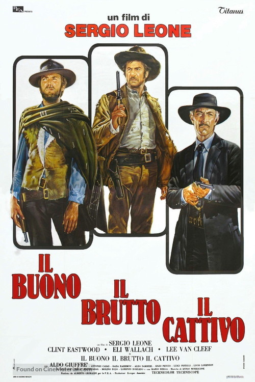 Il buono, il brutto, il cattivo - Italian Movie Poster