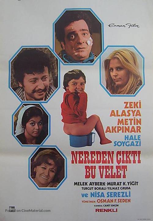 Nereden &ccedil;ikti bu velet - Turkish Movie Poster