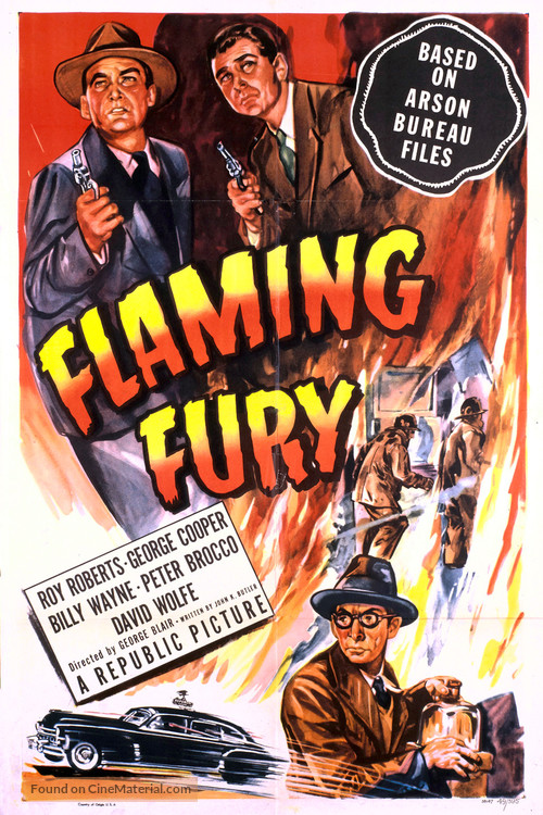 Flaming Fury - Movie Poster