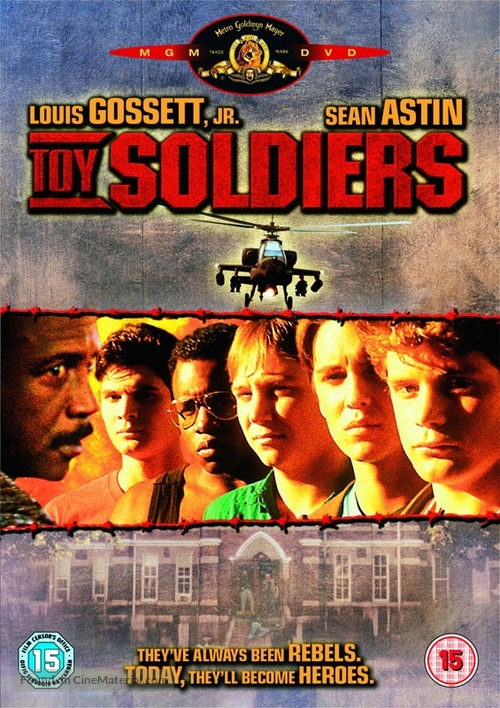 Toy Soldiers - British DVD movie cover