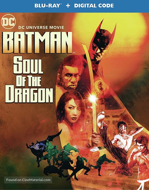 Batman: Soul of the Dragon - Blu-Ray movie cover
