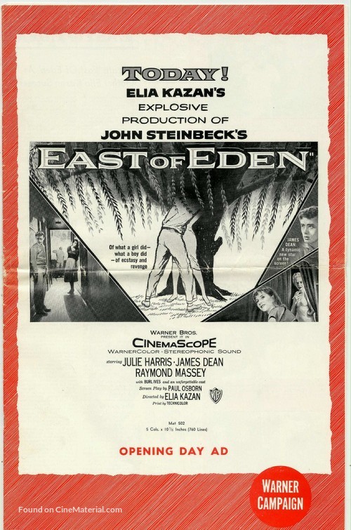 East of Eden - poster