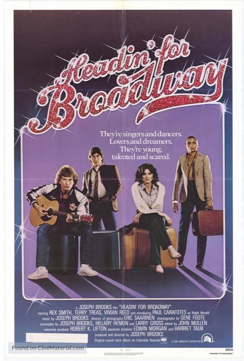 Headin&#039; for Broadway - Movie Poster