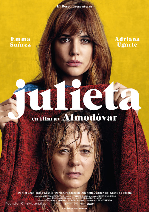 Julieta - Norwegian Movie Poster
