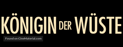 Queen of the Desert - German Logo