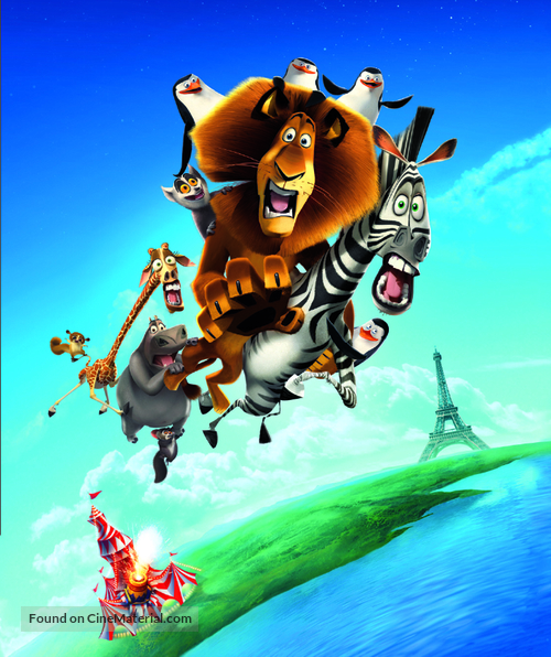 Madagascar 3: Europe&#039;s Most Wanted - Key art