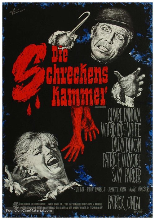 Chamber of Horrors - German Movie Poster