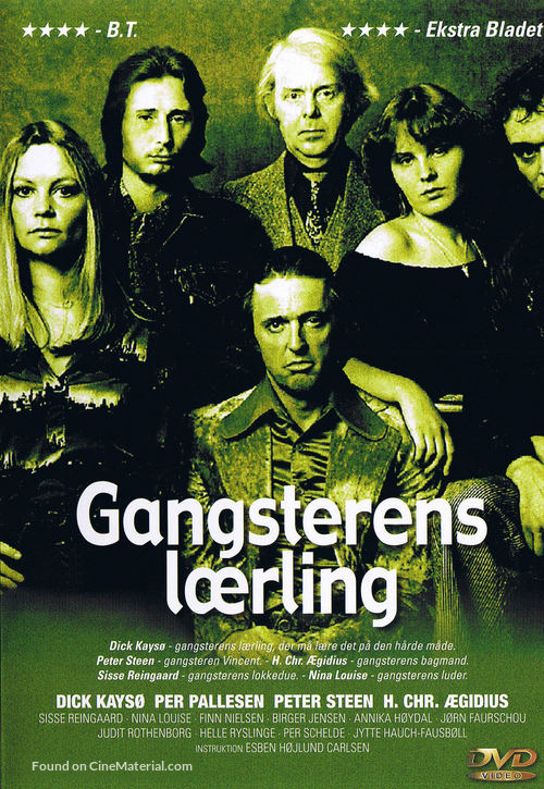 Gangsterens l&aelig;rling - Danish Movie Cover