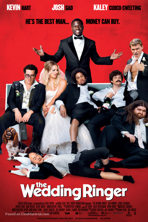 The Wedding Ringer - Danish Movie Poster