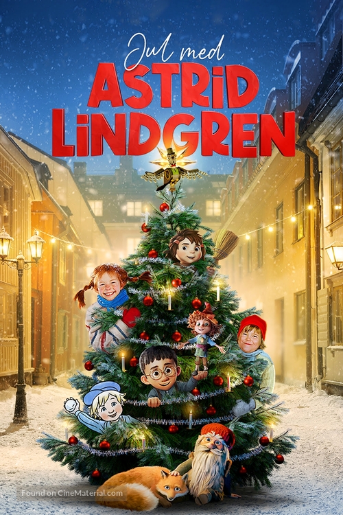 Jul med Astrid Lindgren - Norwegian Movie Poster