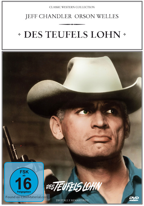 Man in the Shadow - German DVD movie cover