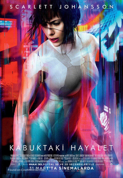 Ghost in the Shell - Turkish Movie Poster