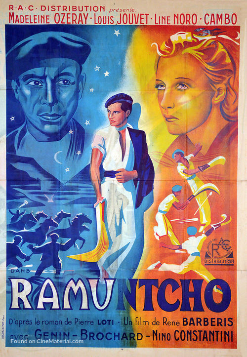 Ramuntcho - French Movie Poster