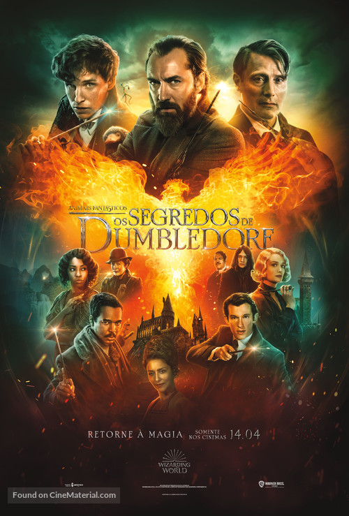 Fantastic Beasts: The Secrets of Dumbledore - Brazilian Movie Poster