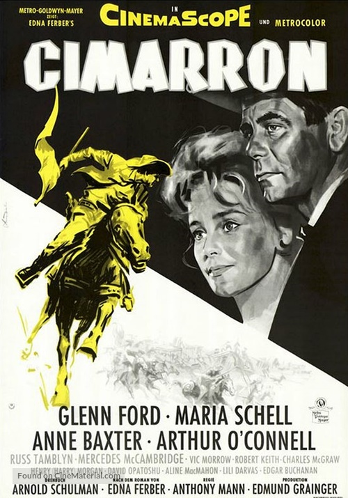 Cimarron - German Movie Poster