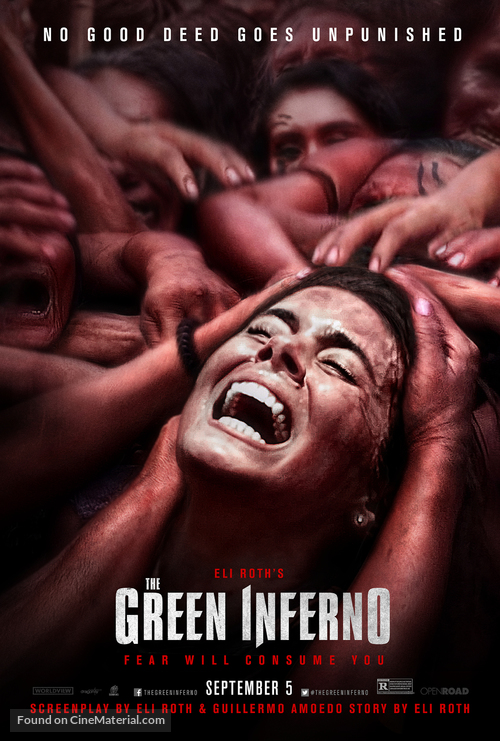 The Green Inferno - Movie Poster