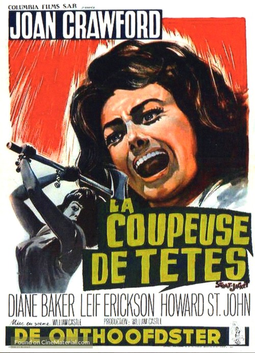 Strait-Jacket - Belgian Movie Poster