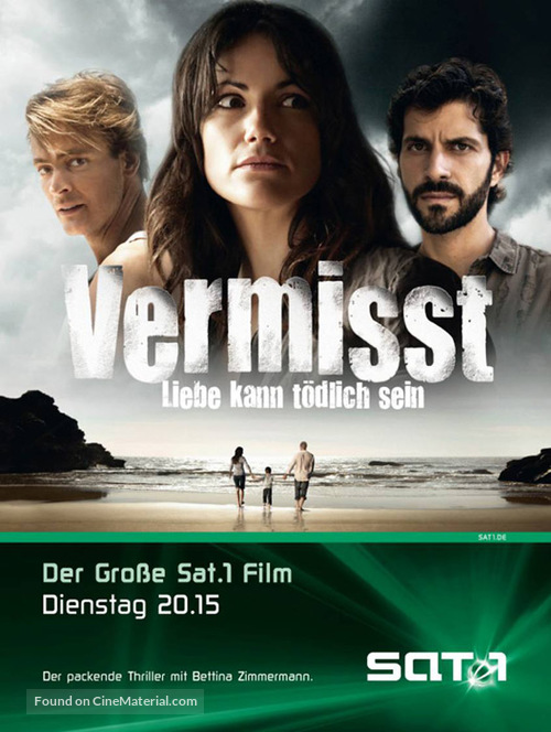 Vermisst - Liebe kann t&ouml;dlich sein - German Movie Cover