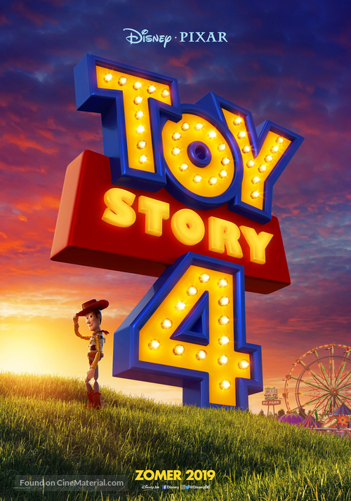 Toy Story 4 - Belgian Movie Poster