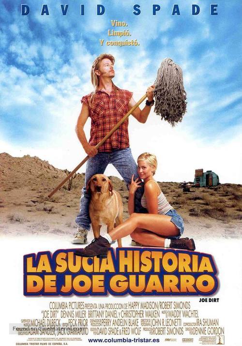 Joe Dirt - Spanish Movie Poster