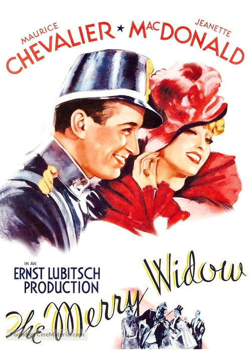 The Merry Widow - British Movie Cover