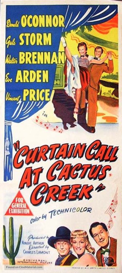 Curtain Call at Cactus Creek - Australian Movie Poster