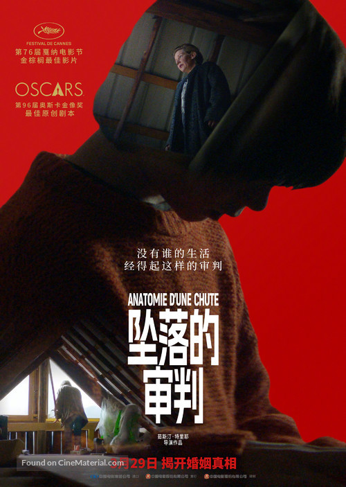 Anatomie d&#039;une chute - Chinese Movie Poster