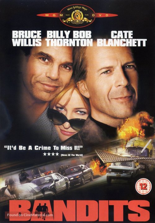 Bandits - British DVD movie cover