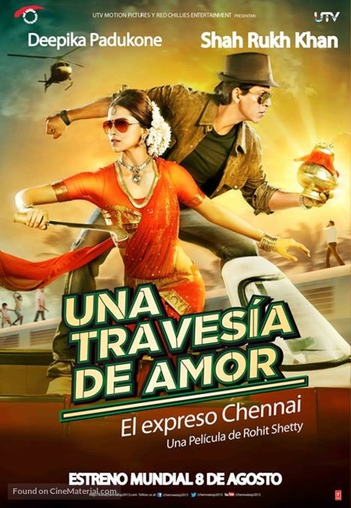 Chennai Express - Peruvian Movie Poster