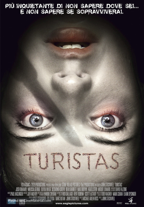 Turistas - Italian Movie Poster