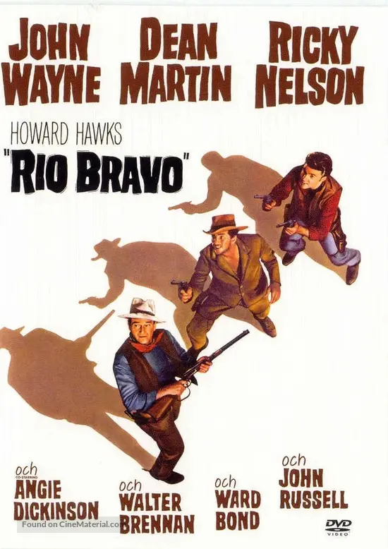 Rio Bravo - Swedish Movie Cover