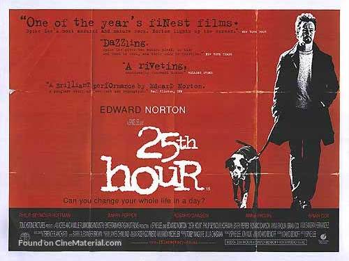 25th Hour - British Movie Poster